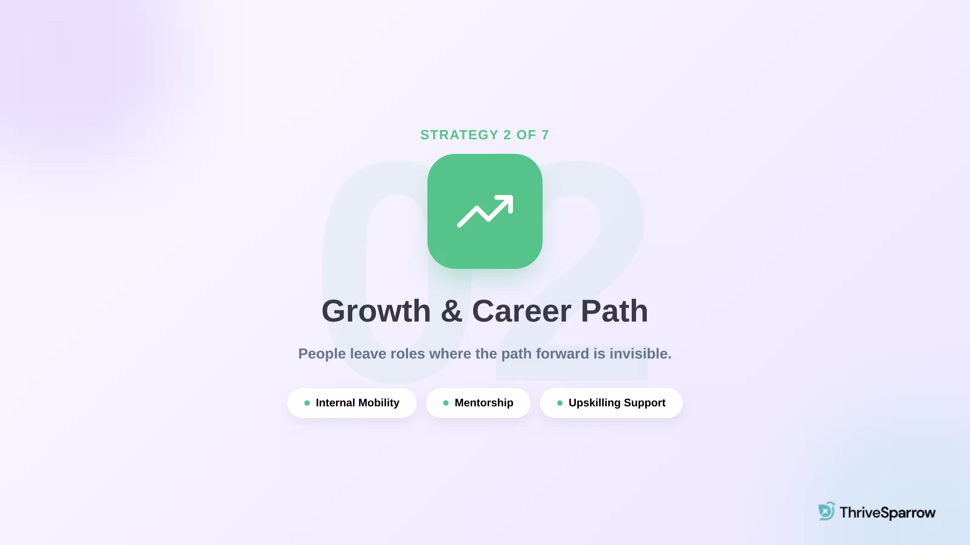 Employee retention strategy 2: growth and career path