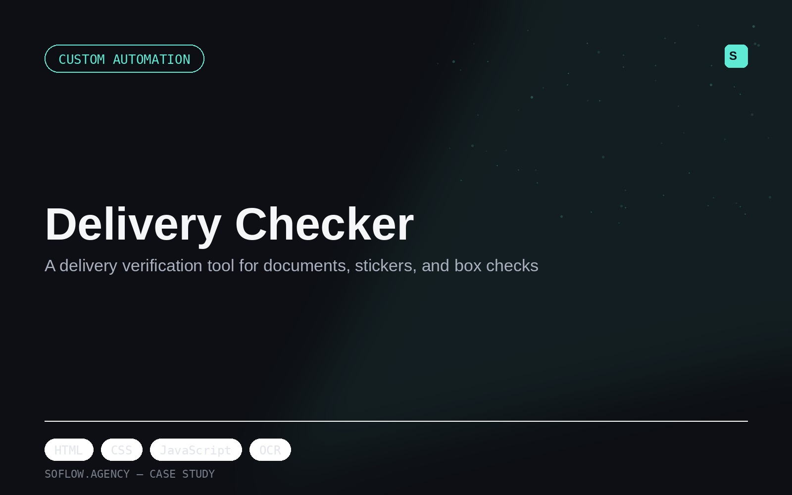 Delivery Checker