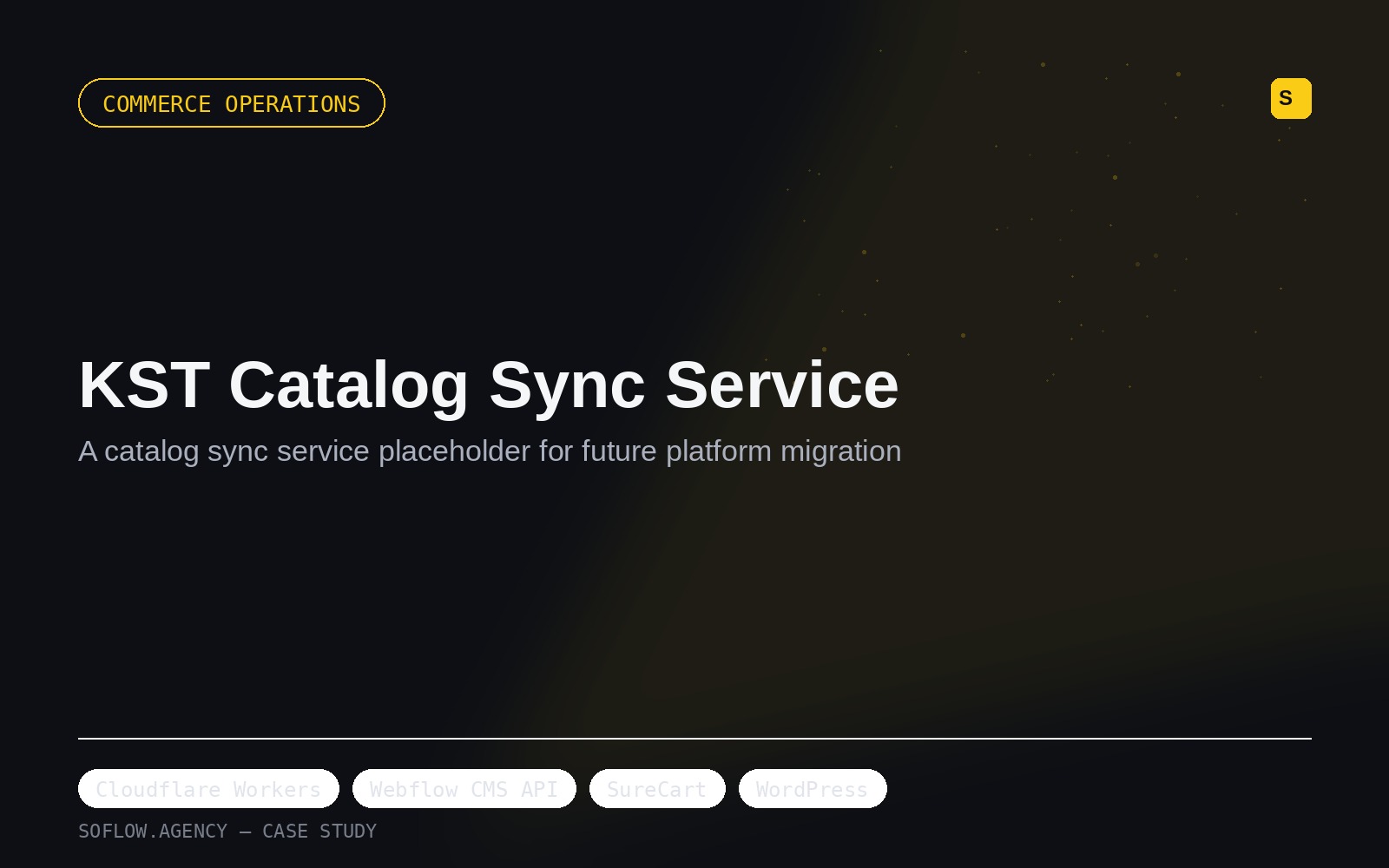 KST Catalog Sync Service
