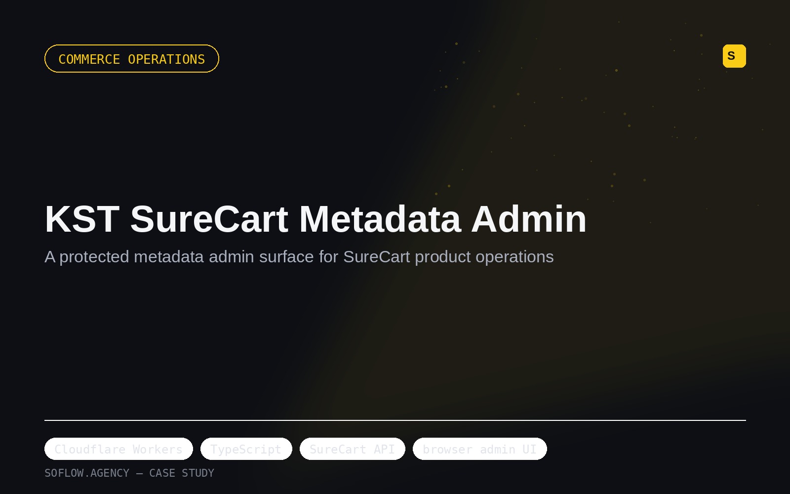 KST SureCart Metadata Admin