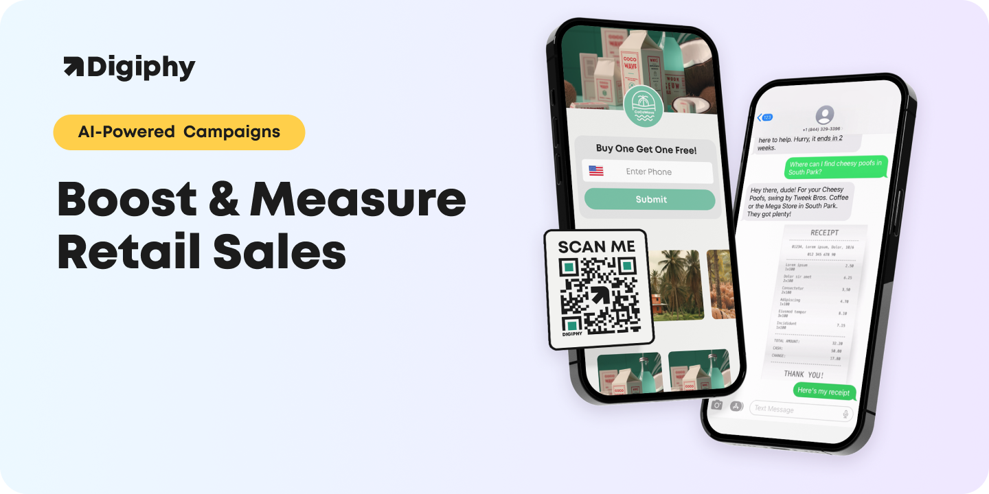 AI-powered rebates and SMS in retail