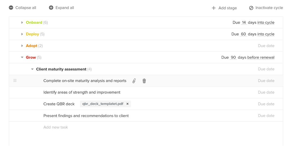 New SuccessCycle builder