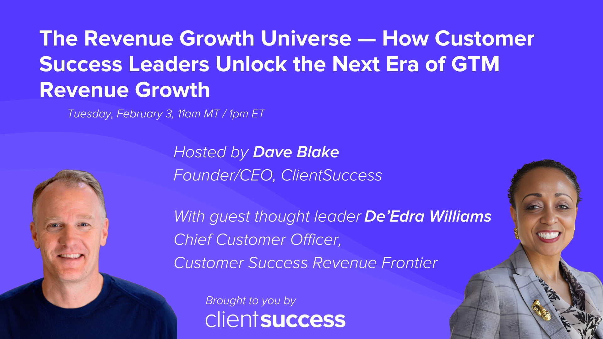 Upcoming Webinar: The Revenue Growth Universe — How Customer Success Leaders Unlock the Next Era of GTM Revenue Growth