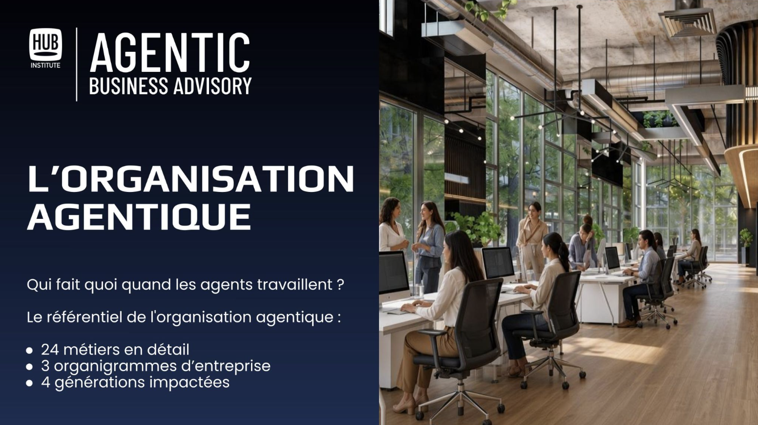 Couverture de la masterclass L'Organisation Agentique