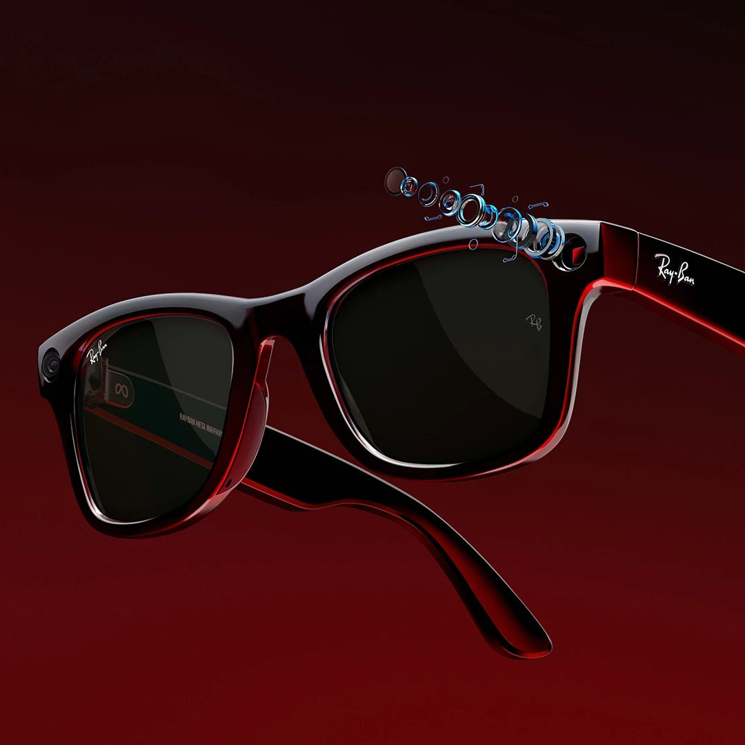 Photo packshot – Ray-Ban Smart Glasses & Meta Neural Band