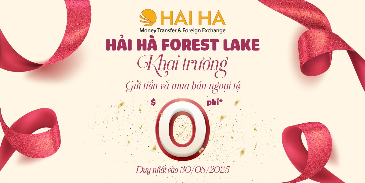 Hải Hà Forest Lake miễn phí gửi tiền ngày khai trương