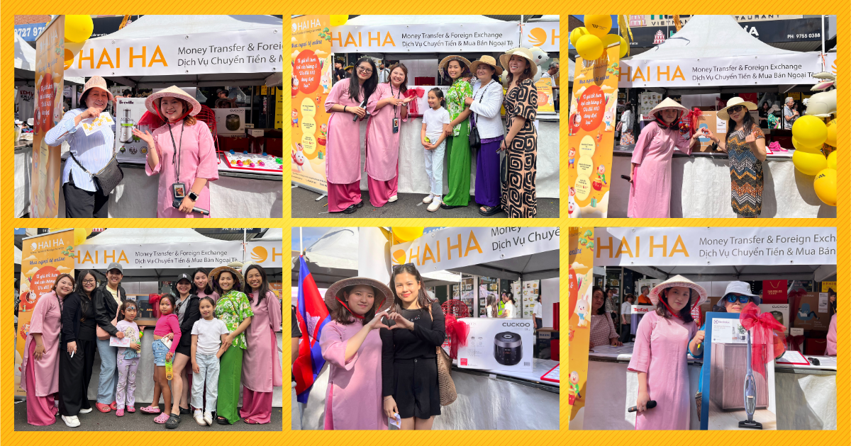 Hải Hà cùng khách tại Cabramatta Moon Festival 2025