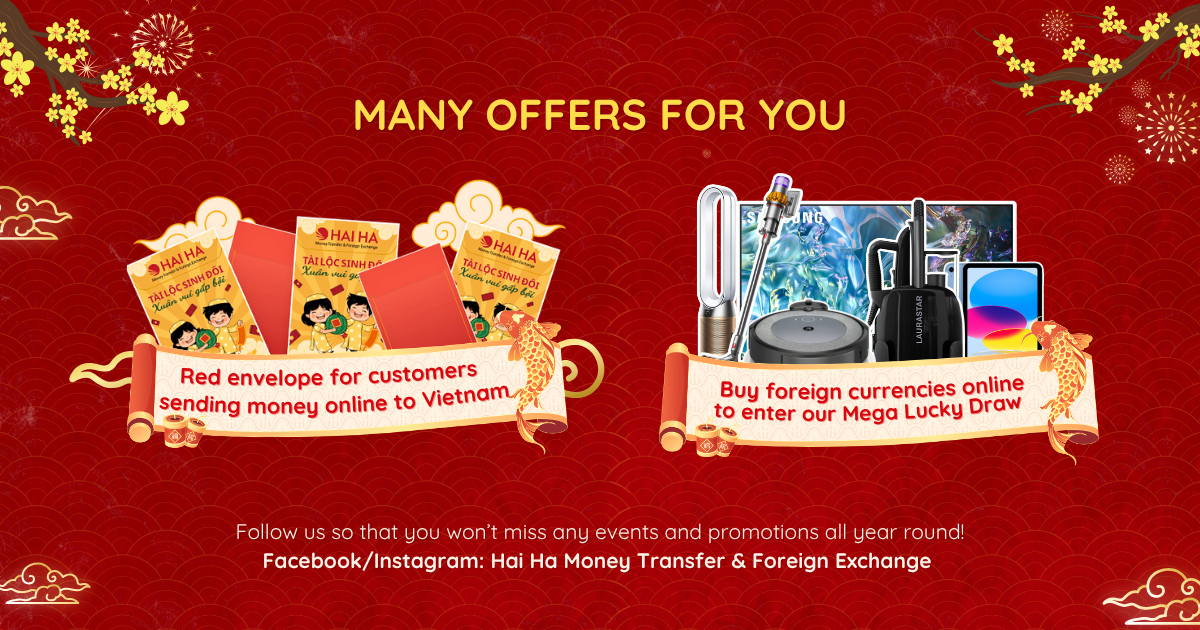 Offers for customers, Lunar New Year