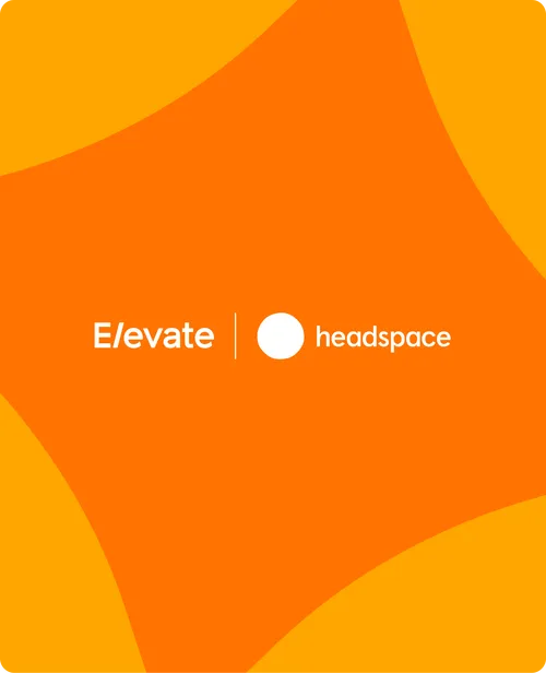 the logo for elevate headspace