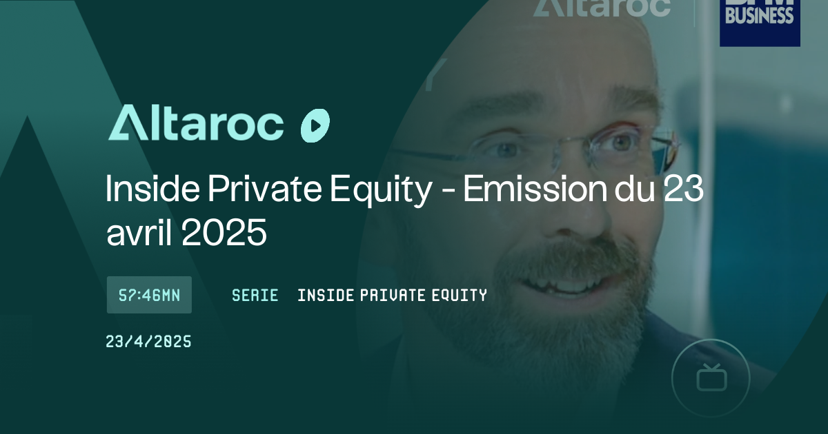 Inside Private Equity - Emission du 23 avril 2025