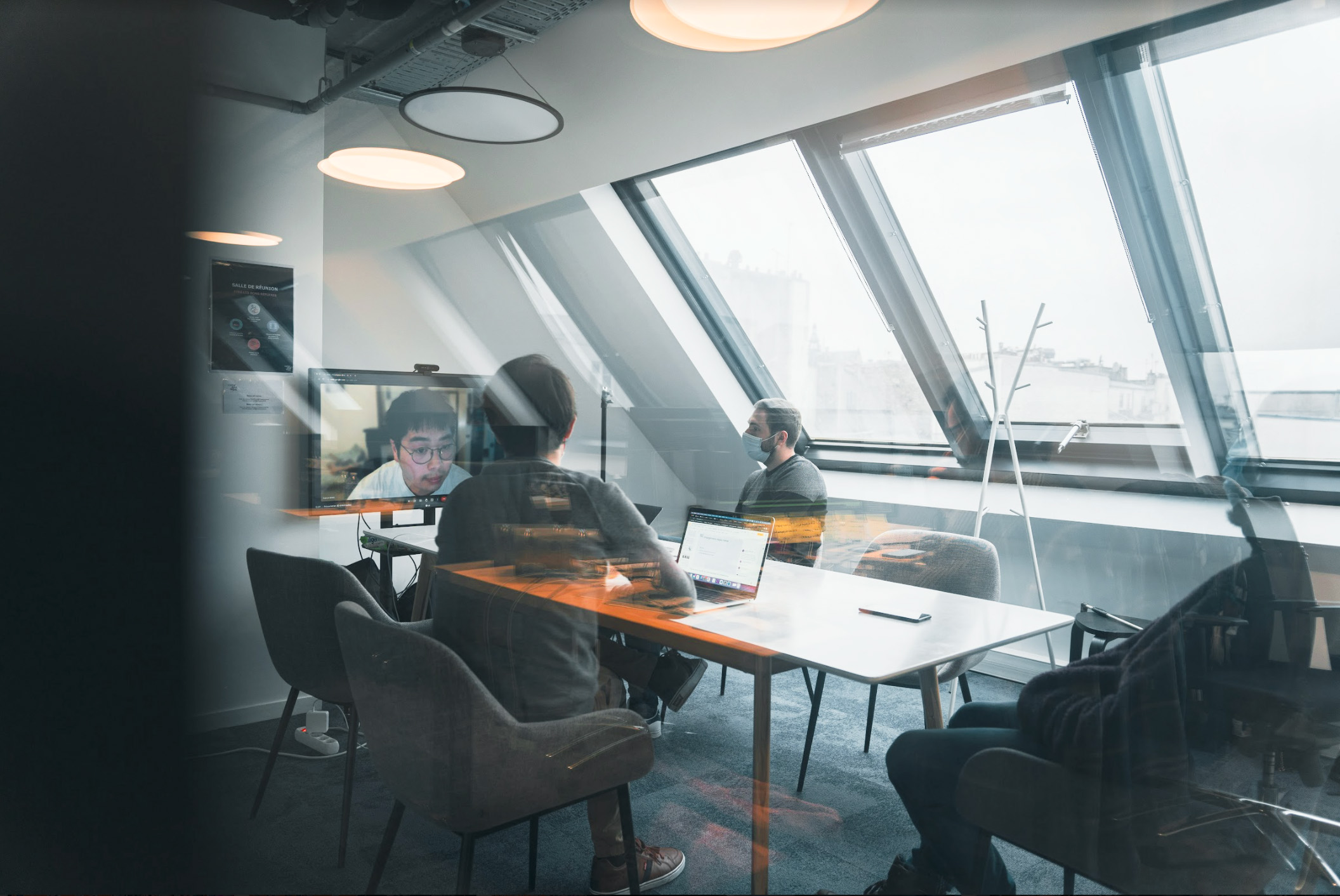 Salle de réunion de la société PlayPlay, du portefeuille du gérant de Private Equity Insight Partners