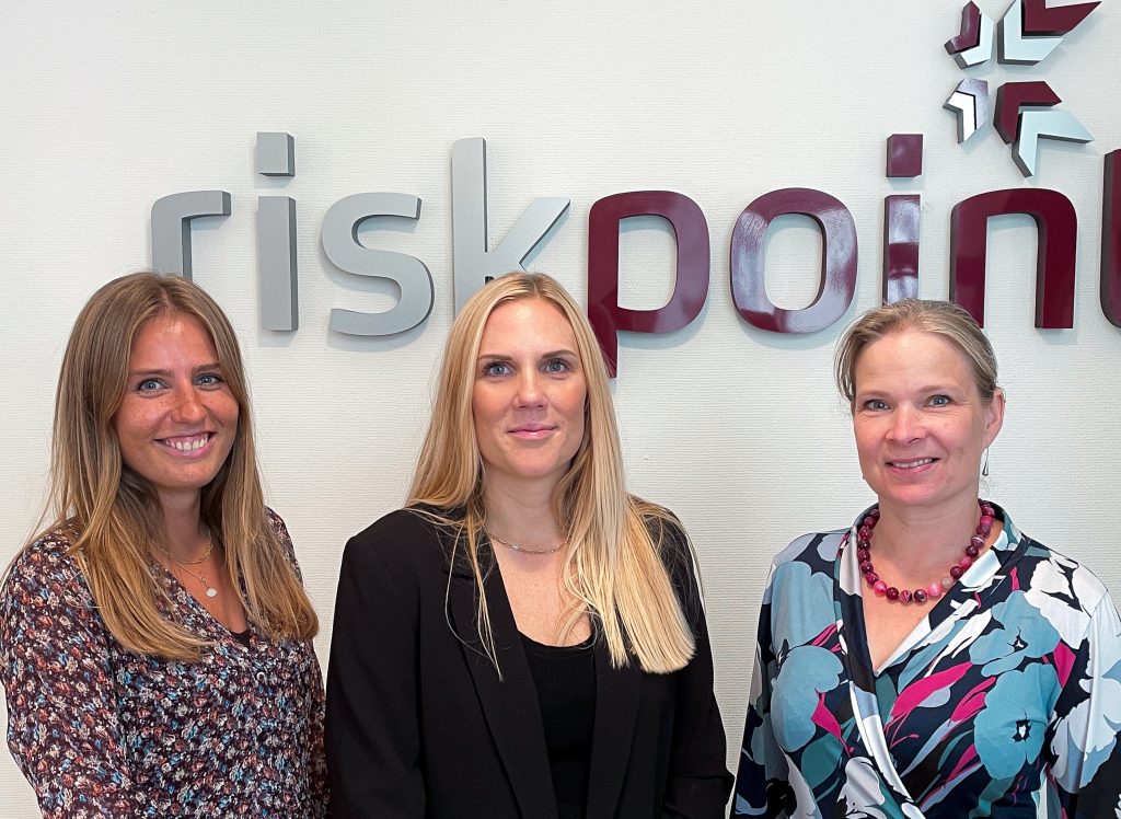 Collaboratrices de la société Riskpoint, du portefeuille du gérant de Private Equity Nordic Capital