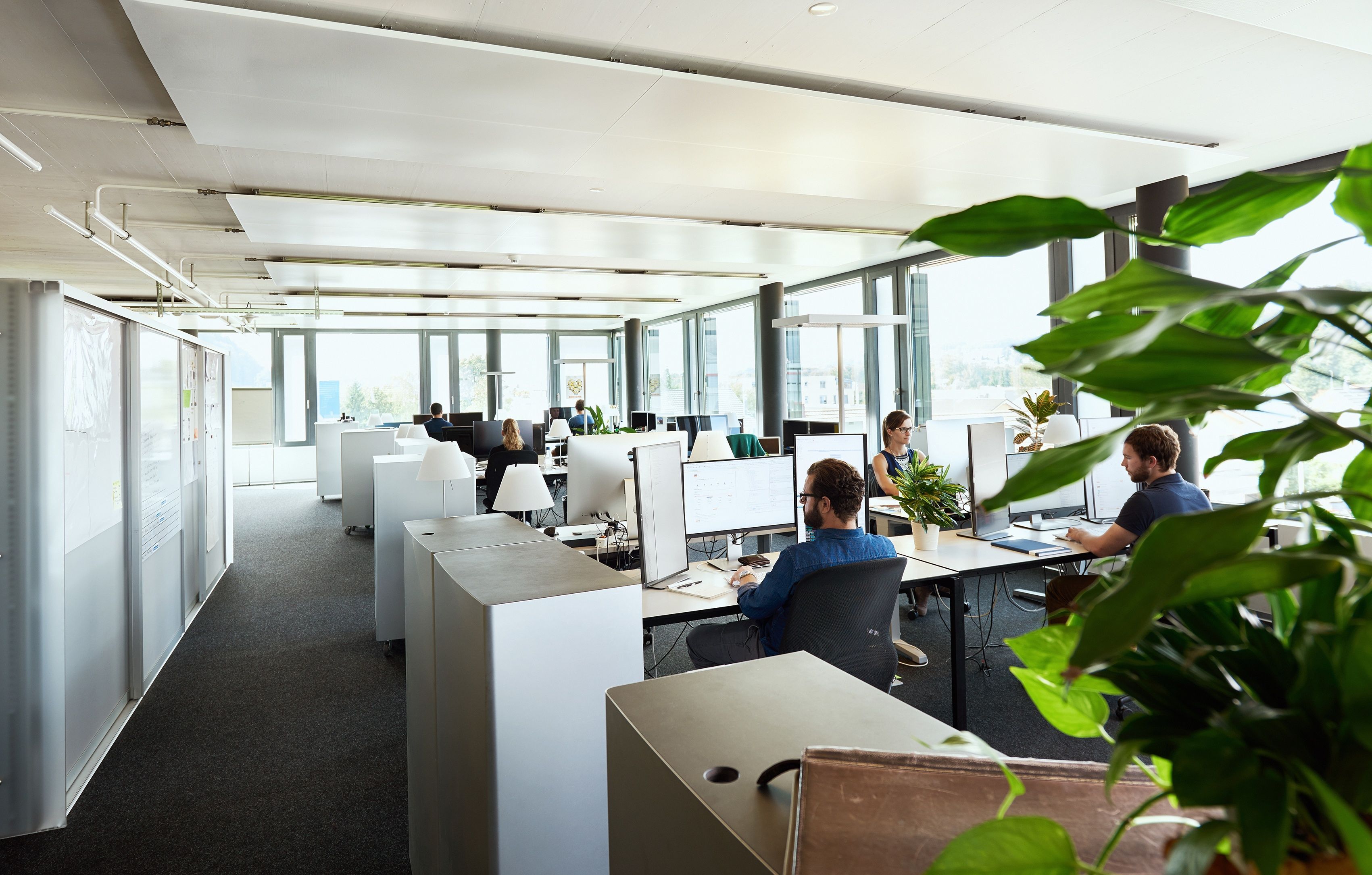 Bureaux de la société Swiss Marketplace Group, du portefeuille du gérant de Private Equity General Atlantic