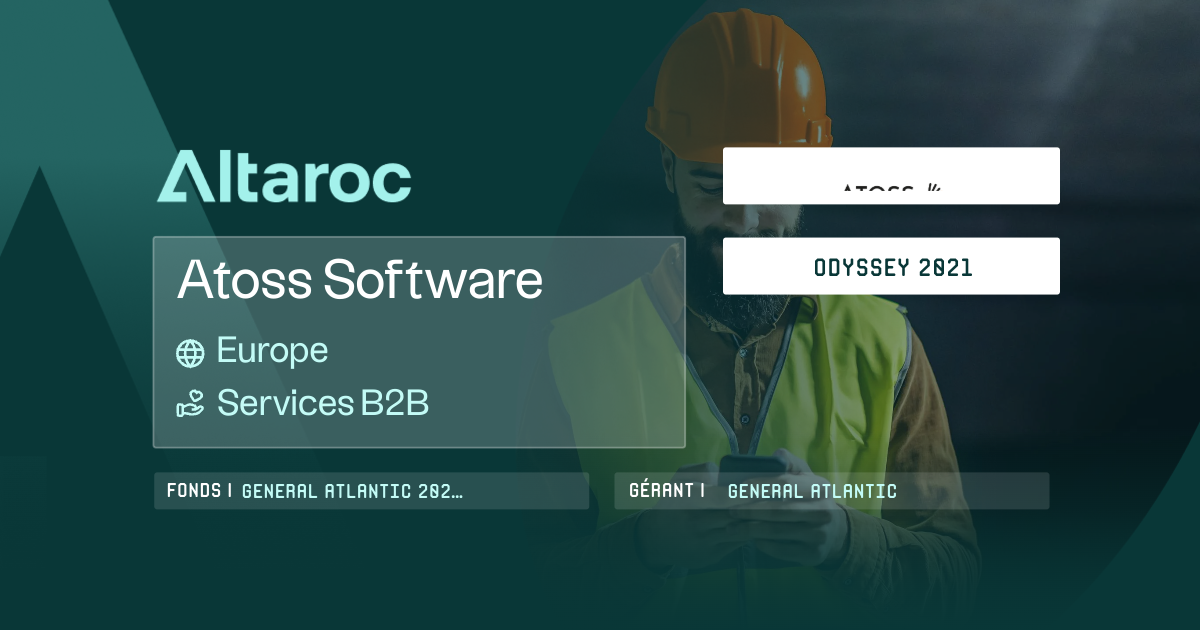 Atoss Software, a company Vintage Private Equity Odyssey Vintage .