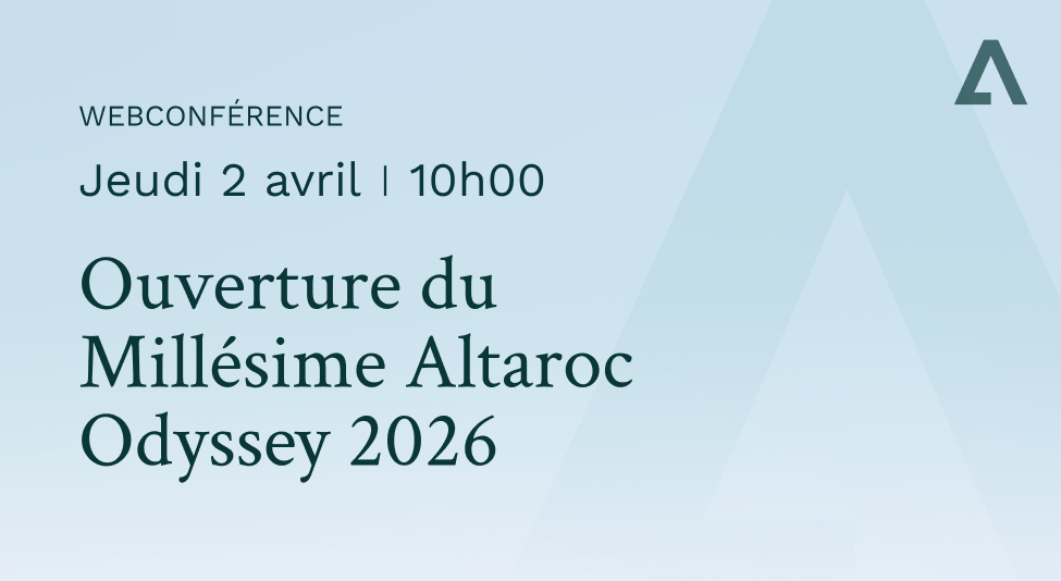 Ouverture du Millésime Altaroc Odyssey 2026