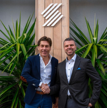 Huges Galambrun et le CEO de stp.one