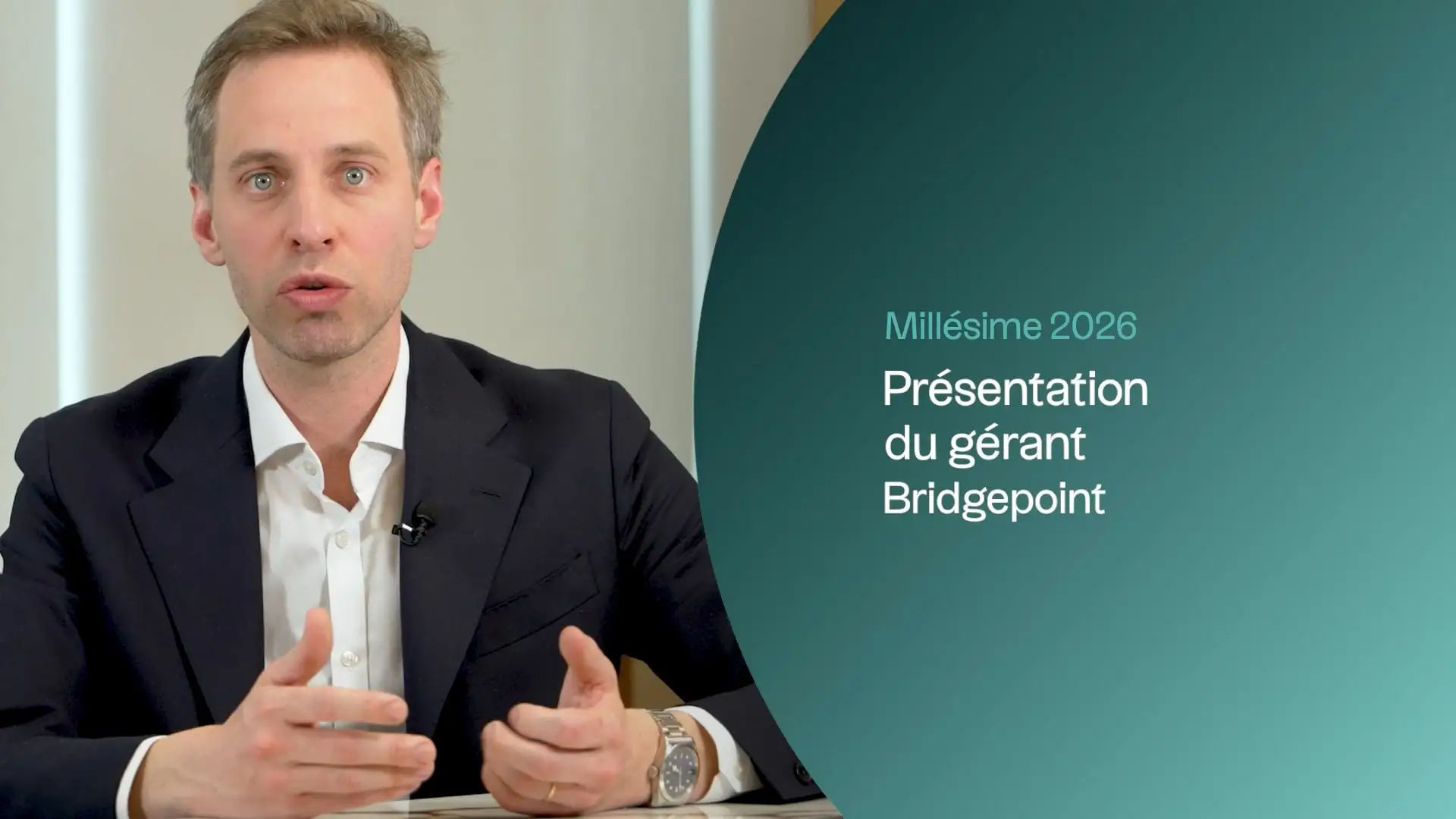 Présentation du gérant Bridgepoint