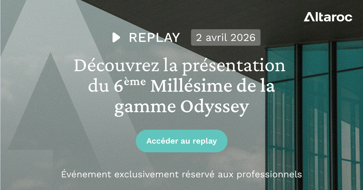 Replay de l'événement de présentation du Millésime Altaroc Odyssey 2026
