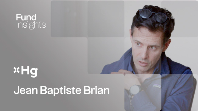 Interview Jean-Baptiste Brian - Managing Partner & Co-CEO - Hg