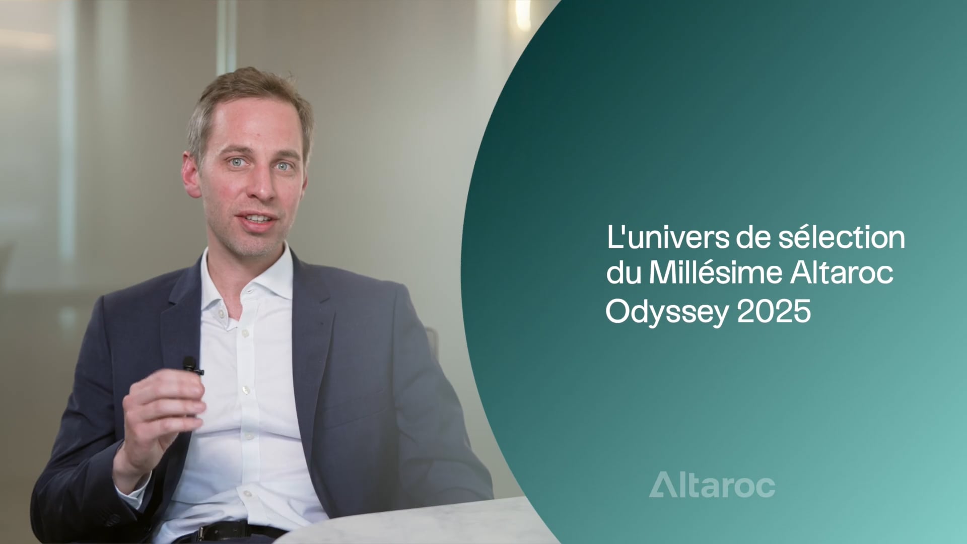 L'univers de sélection du Millésime Altaroc Odyssey 2025
