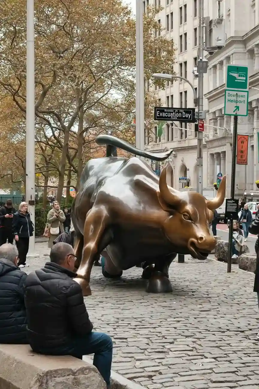 Il “Charging Bull” di Wall Street, simbolo dei mercati finanziari