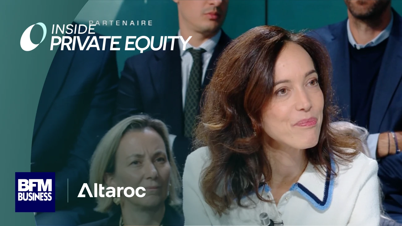 Isabelle Pagnotta, Partner chez Inflexion dans l'émission Inside Private Equity sur BFM Business