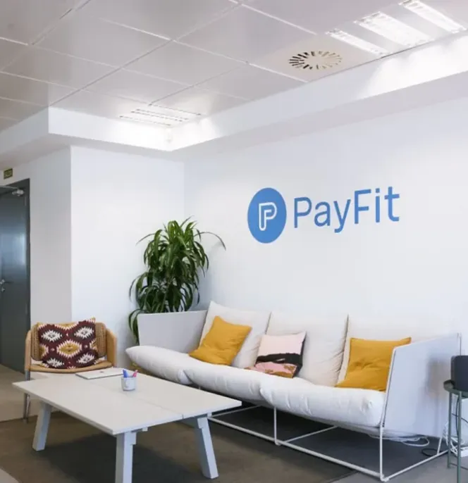 Büros des Unternehmens PayFit, das zum Portfolio des Fondsmanager General Atlantic gehört