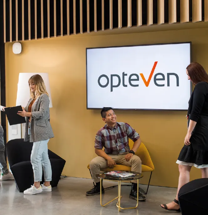 Uffici della società Opteven, parte del portafoglio del gestore del fondo private equity Seven2