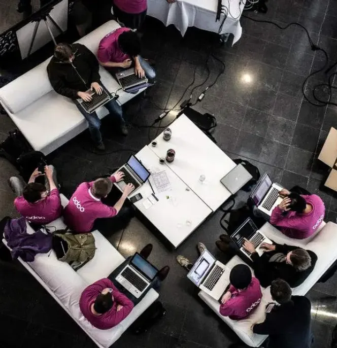 Employees of Odoo, a portfolio company Fund manager private equity Fund manager  General Atlantic