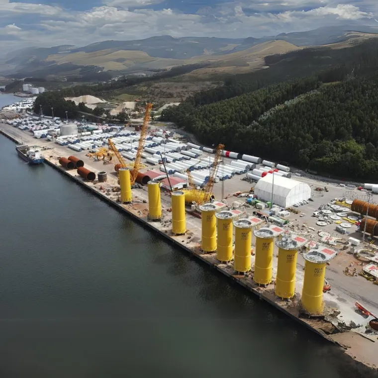 Grand port industriel