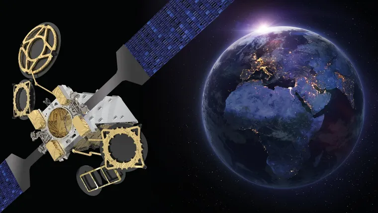 Satellite en orbite