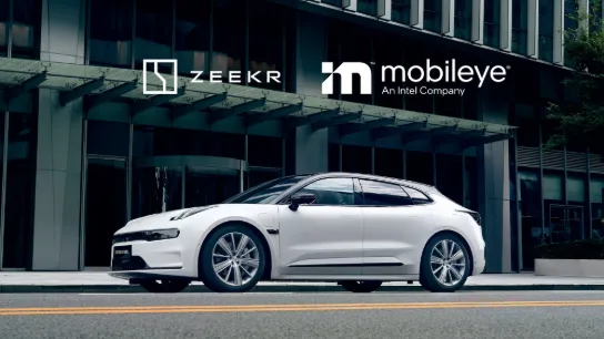 Zeekr car parked