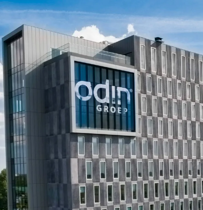 Batiment de la société Odin Groep, du portefeuille du gérant de Private Equity Seven2