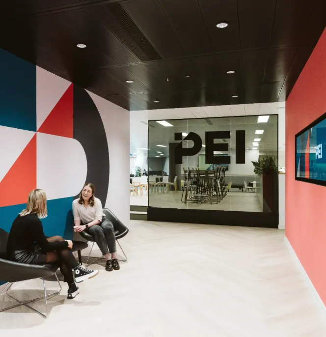 Uffici della società PEI Group, facenti parte del portafoglio del gestore del fondo private equity Bridgepoint