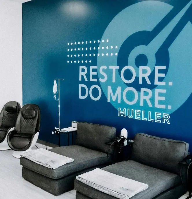 Centre de la société Restore Hyper Wellness, du portefeuille du gérant de Private Equity General Atlantic
