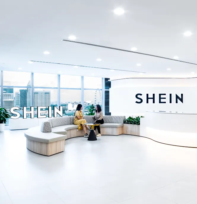 Bureaux de la société Shein, du portefeuille du gérant de Private Equity General Atlantic
