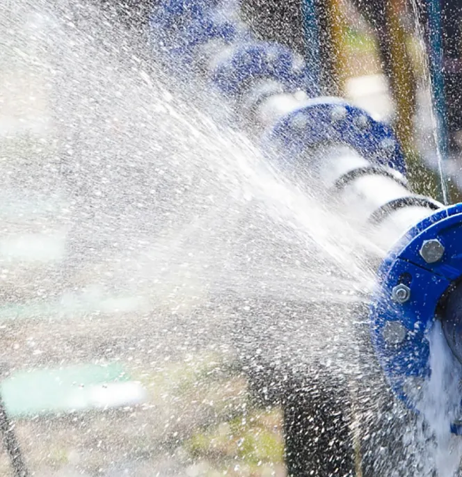 Photo d'une canalisation représentant la société Wint, du portefeuille du gérant de Private Equity Insight Partners
