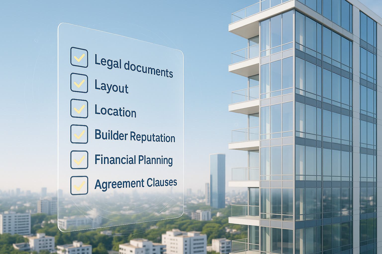 The Ultimate Checklist Before Buying an Apartment