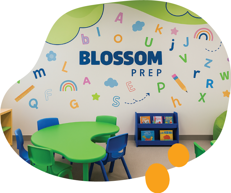 Blossom Prep School, our School Readiness Program for preschool-aged children.