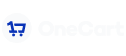 OneCart logo in white
