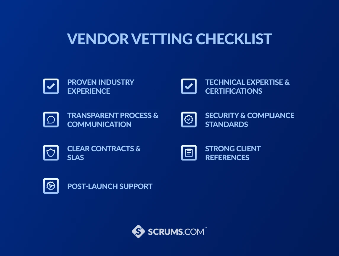 Vendor Vetting Checklist