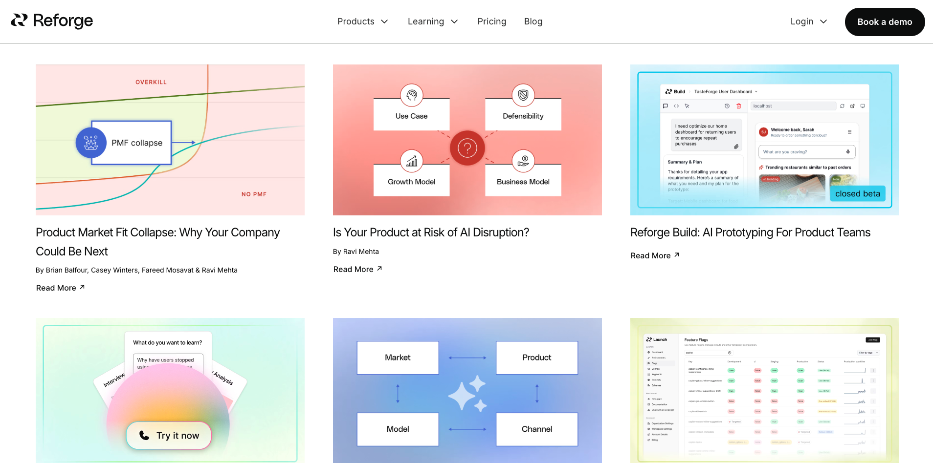 Reforge Blog - Home