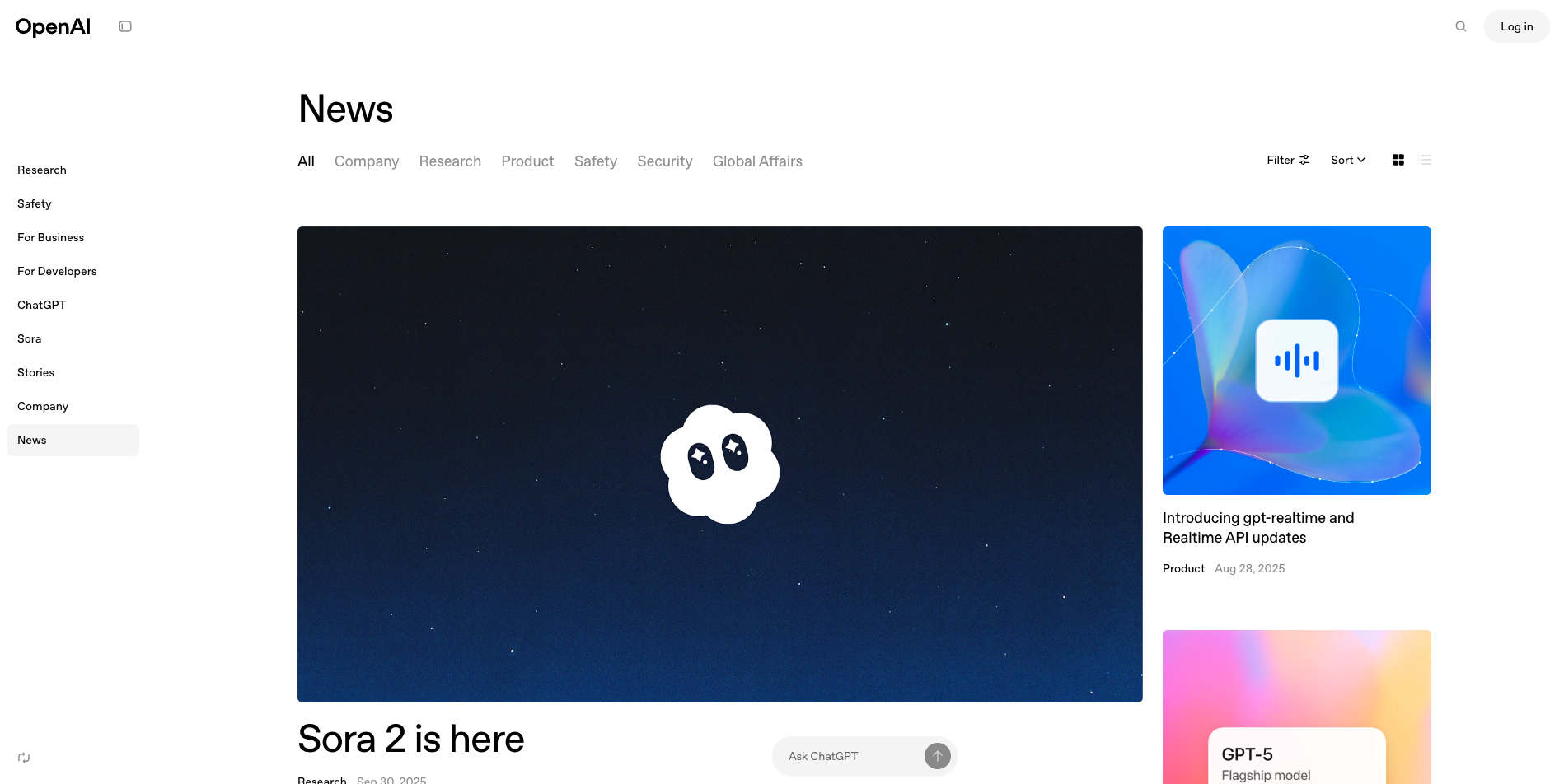 OpenAI - News