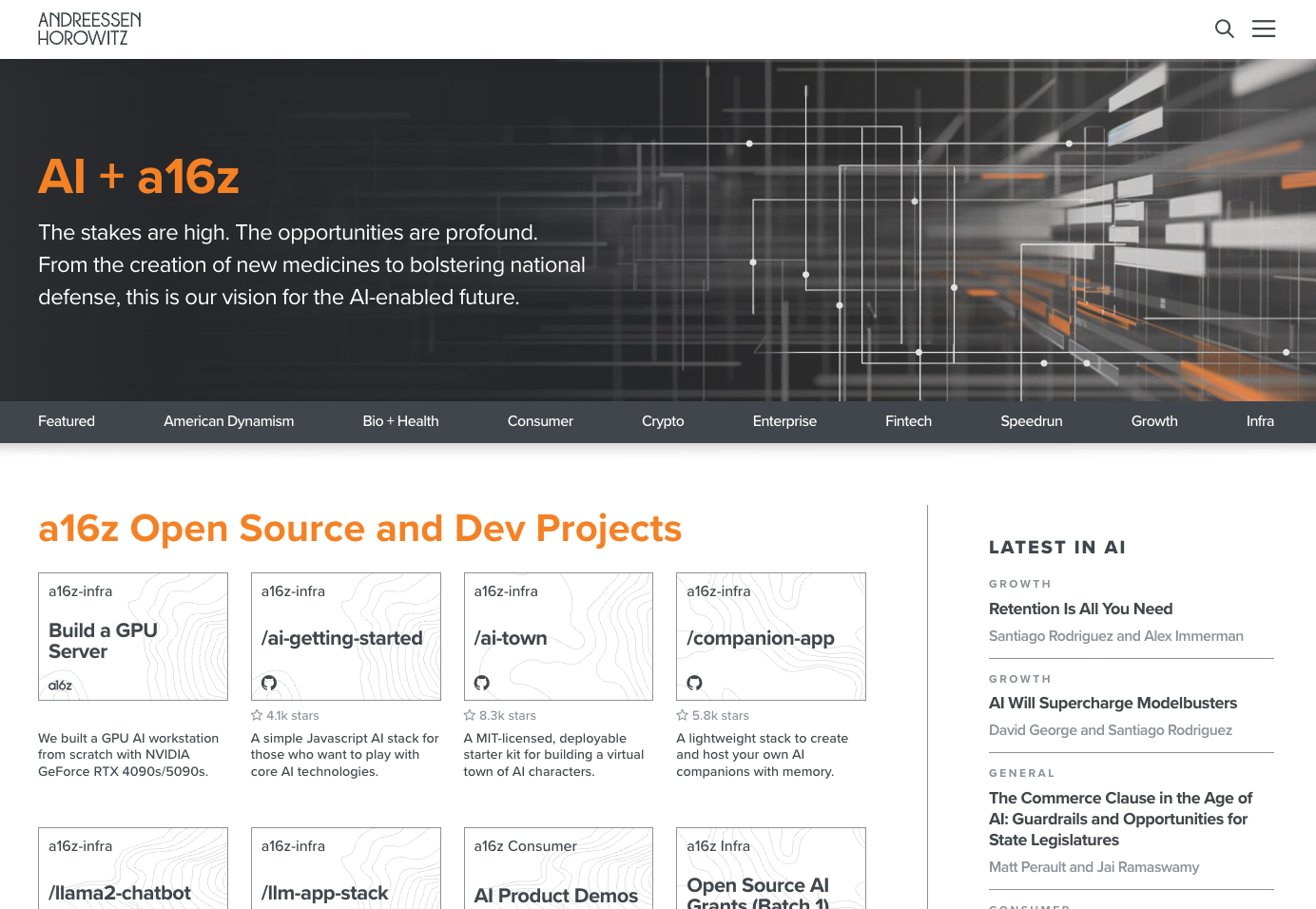 AI + a16z - Andreesen Horowitz