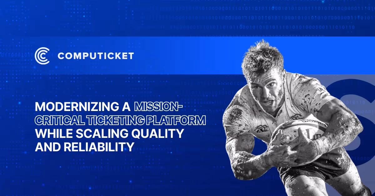 Modernizing Enterprise Ticketing Platform