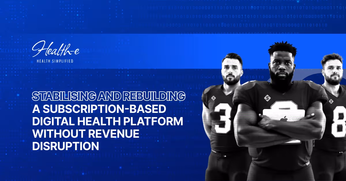 Stabilizing Subscription Health Platform