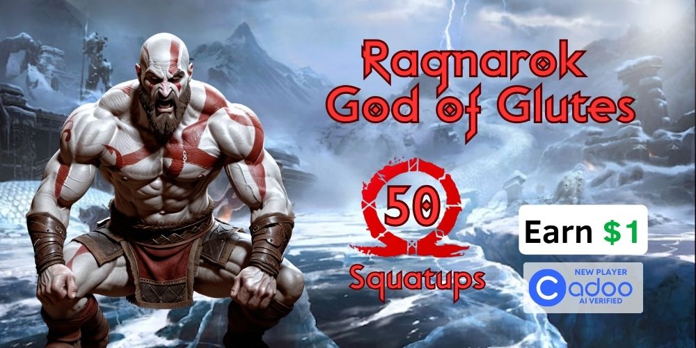 God of Glutes fitness game on Cadoo