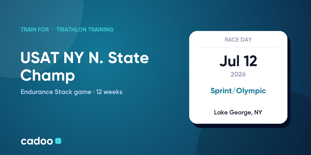 Train for the USAT NY N. State Champ with Cadoo