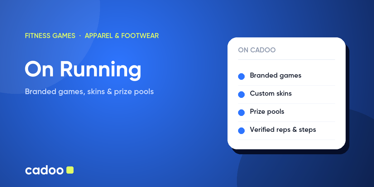 On Running fitness games on Cadoo
