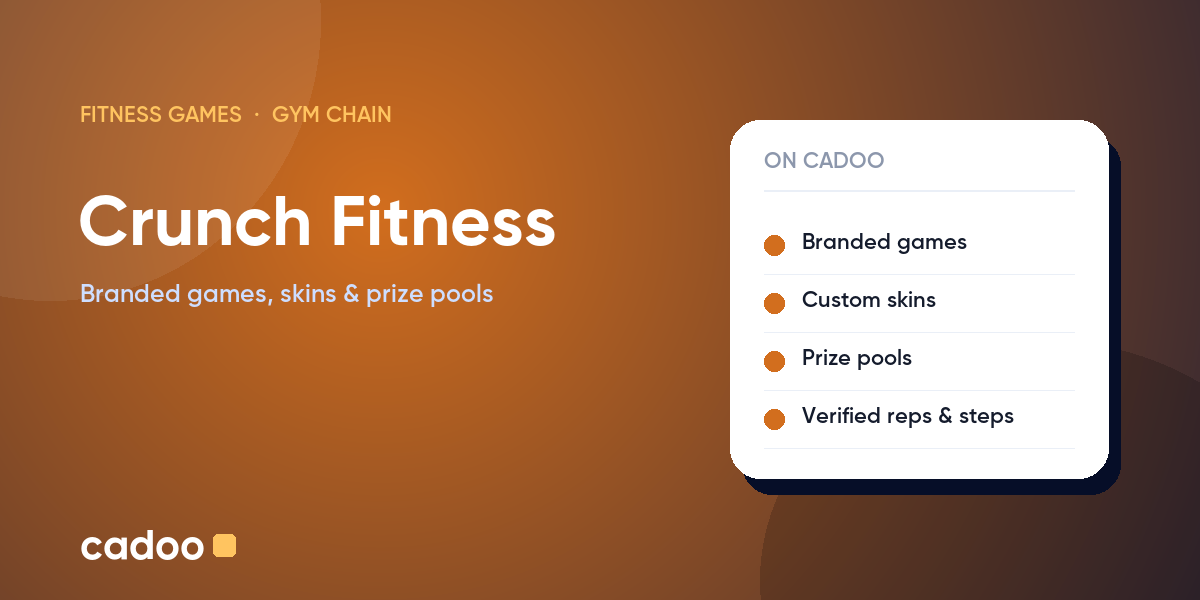 Crunch Fitness fitness games on Cadoo